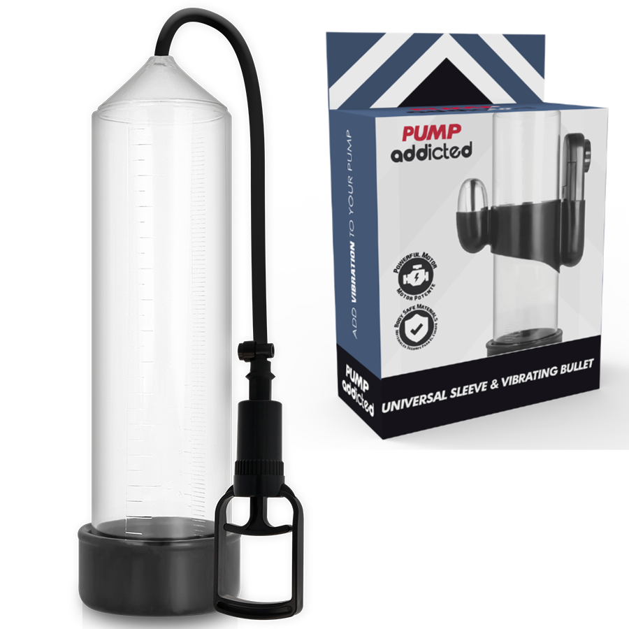 PUMP ADDICTED - RX7 TRANSPARENT VIBRATOR - 1
