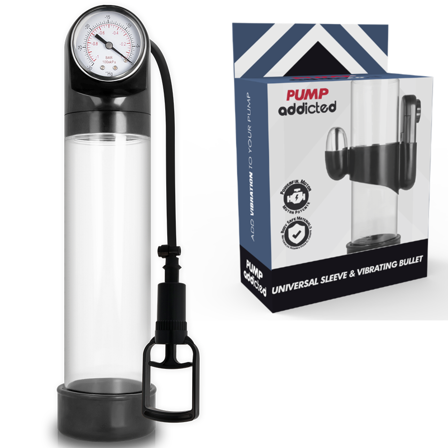 PUMP ADDICTED - RX9 TRANSPARENT VIBRATOR - 2