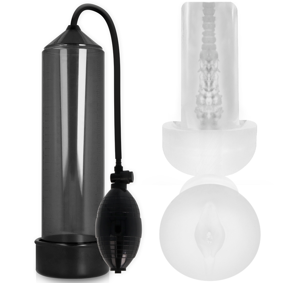 PUMP ADDICTED - RX3 BLACK WITH PLEASURE SLEEVE - 2