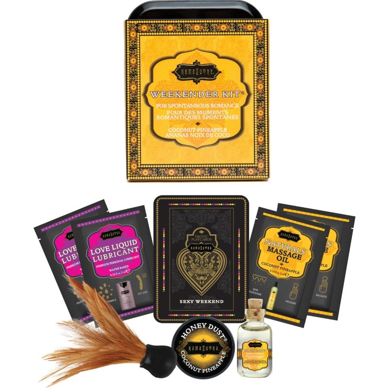 KAMASUTRA - WEEKENDER TIN KIT COCONUT AND PINEAPPLE - 5