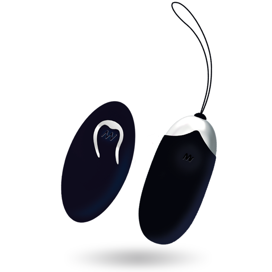 INTENSE - FLIPPY II VIBRATING EGG WITH REMOTE CONTROL BLACK - 2