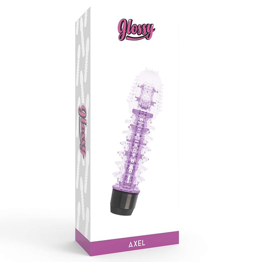GLOSSY - AXEL VIBRATOR LILAC - 2