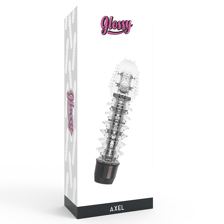 GLOSSY - AXEL BLACK VIBRATOR - 3