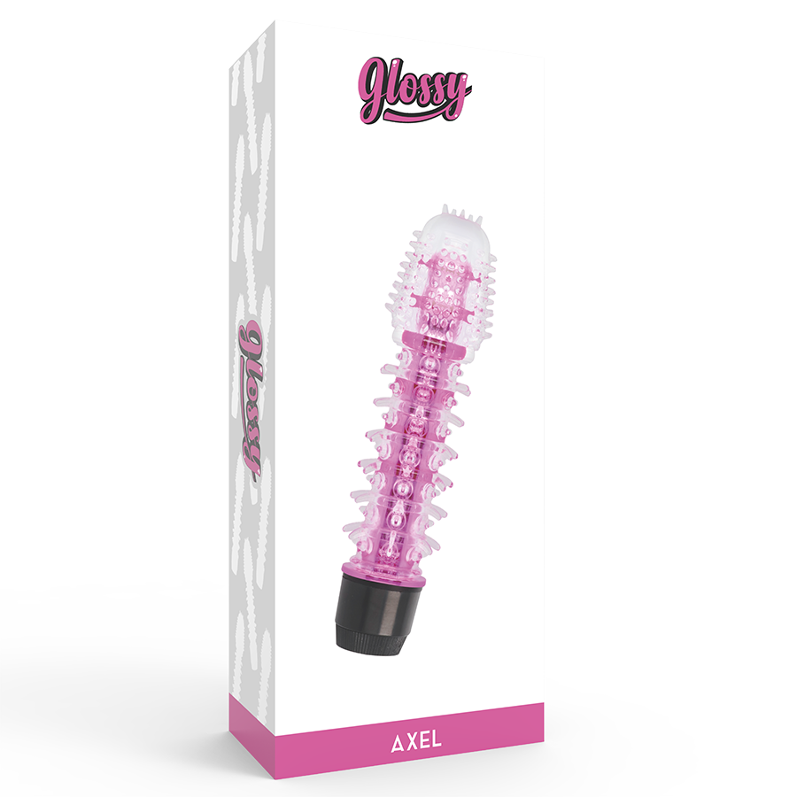 GLOSSY - AXEL VIBRATOR PINK - 4