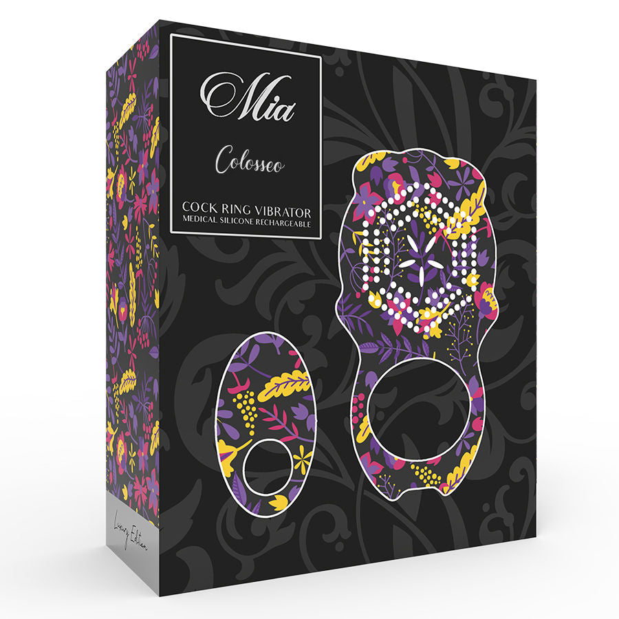 MIA - COLOSSEO COCK RING REMOTE CONTROL BLACK - 6