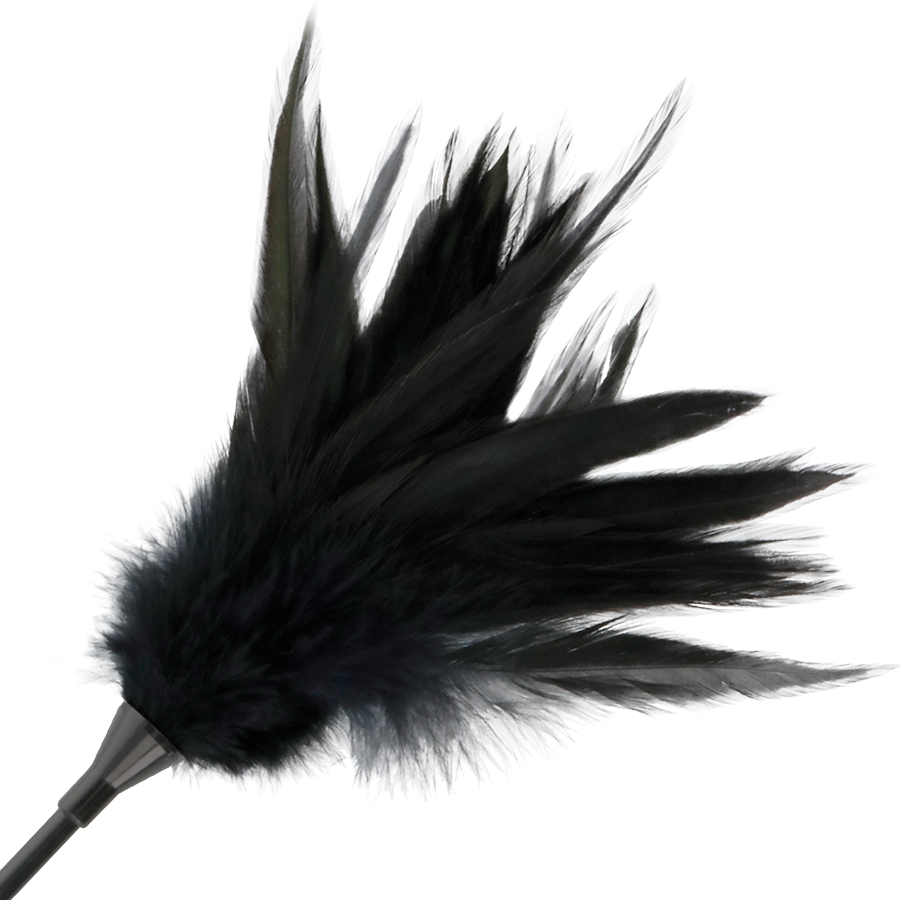 DARKNESS - BLACK FEATHER WHIP - 3