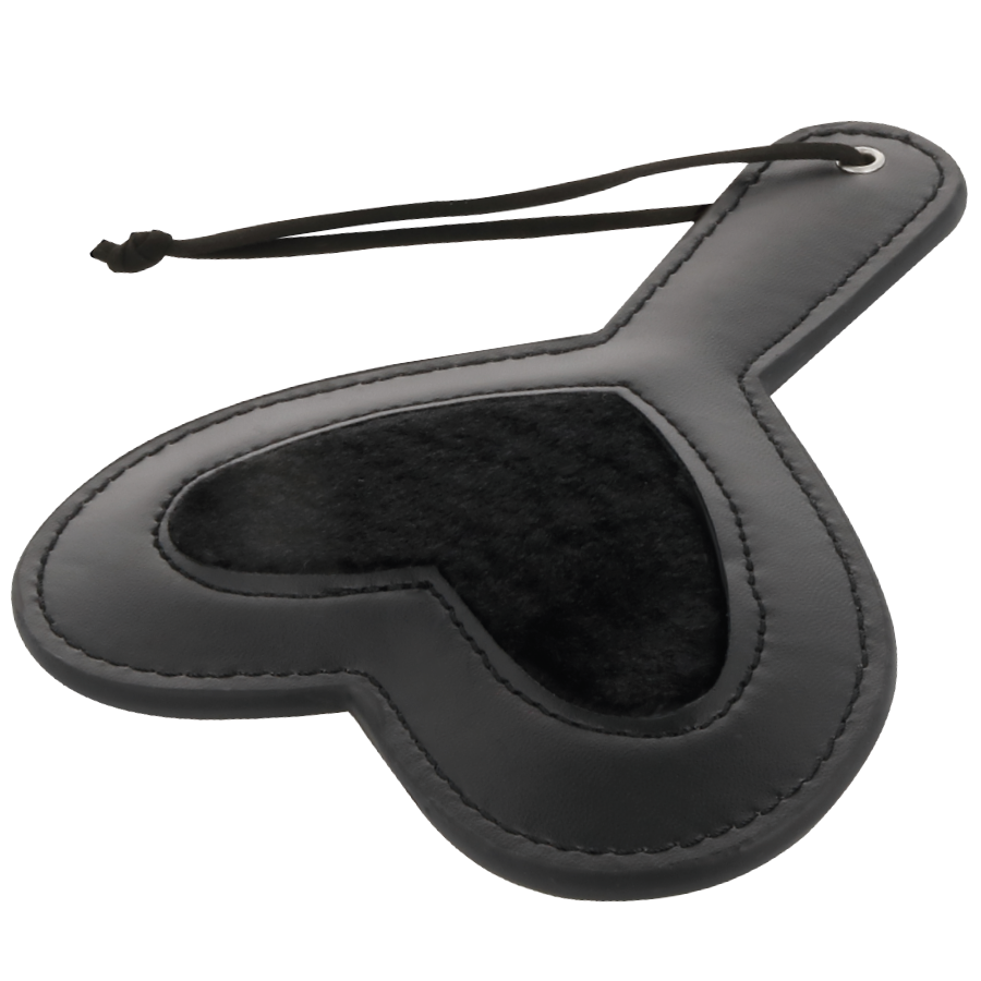 DARKNESS - BLACK FETISH LOVE VELOR PADDLE - 1