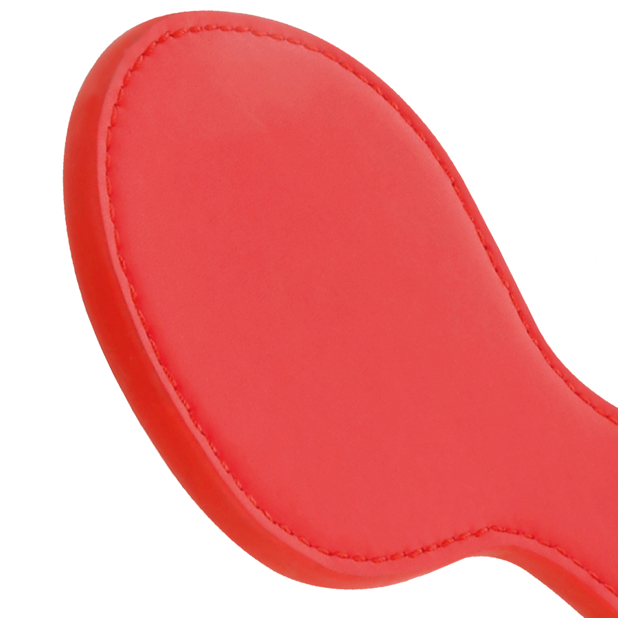 DARKNESS - RED ROUND FETISH PADDLE