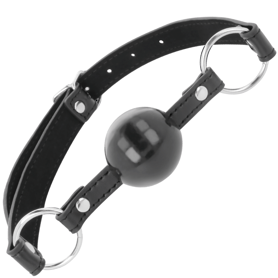 DARKNESS - BLACK BALL GAG - 3