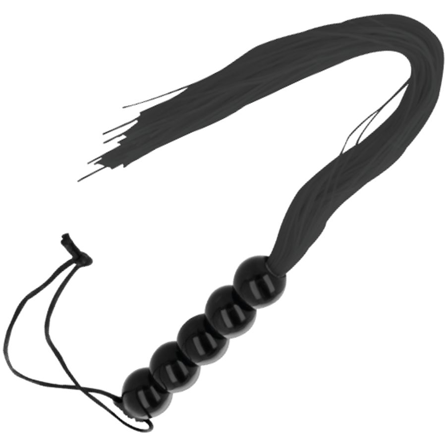 DARKNESS - THIN BLACK BONDAGE WHIP - 1