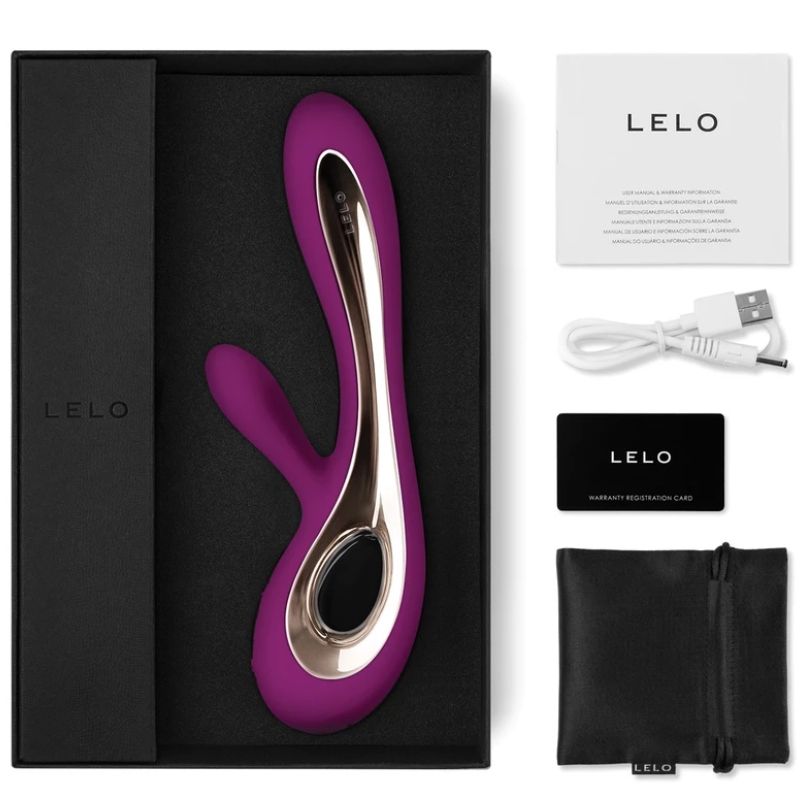 LELO - SORAYA 2 RABBIT PURPLE VIBRATOR - 2