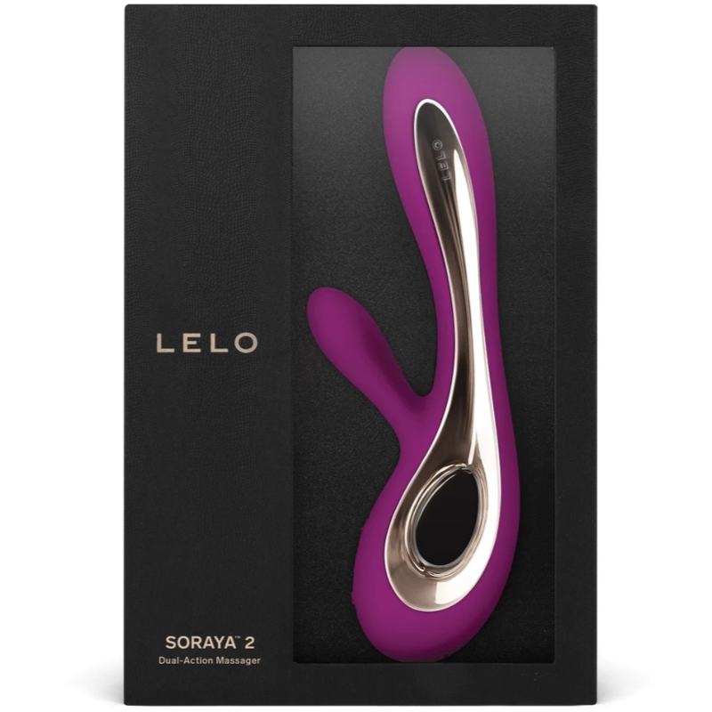 LELO - SORAYA 2 RABBIT PURPLE VIBRATOR - 3