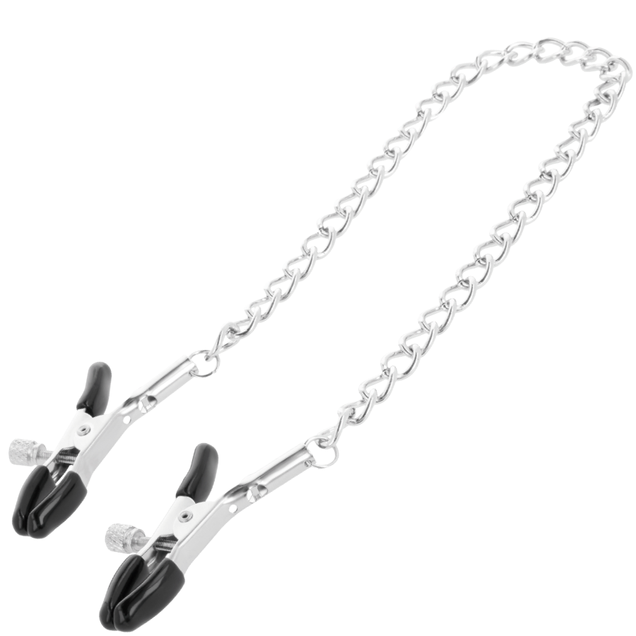 DARKNESS - ADJUSTABLE NIPPLE CLAMPS METAL - 2