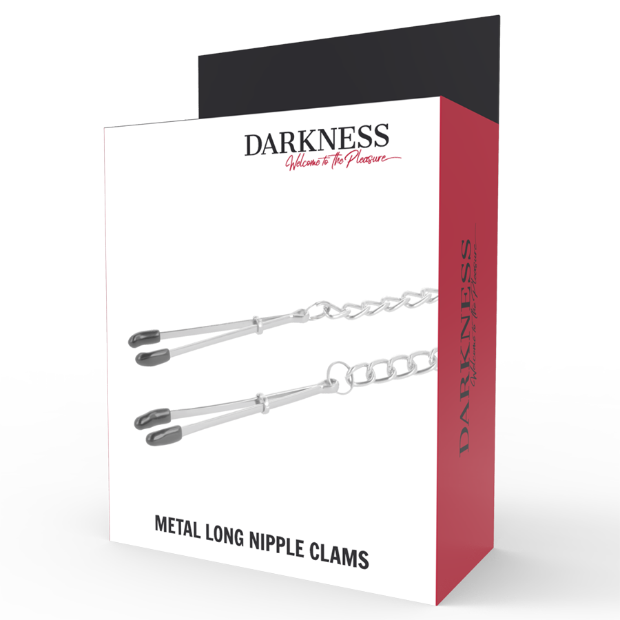 DARKNESS - ADJUSTABLE METAL NIPPLE Clamps - 3