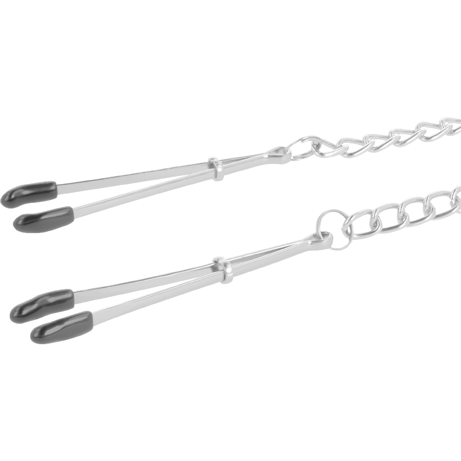 DARKNESS - ADJUSTABLE METAL NIPPLE Clamps - 2