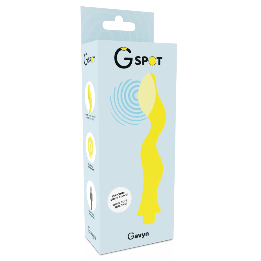 G-SPOT - GAVYN G-SPOT VIBRATOR YELLOW - 4