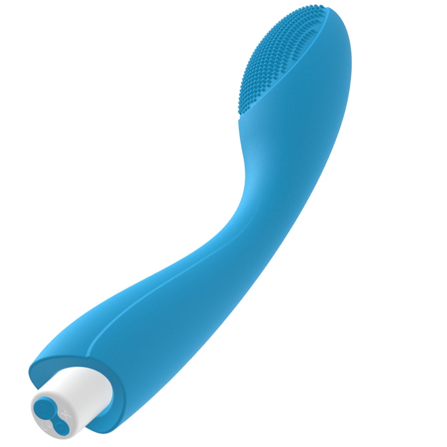 G-SPOT - GYLBERT TURQUOISE BLUE G-SPOT VIBRATOR - 4