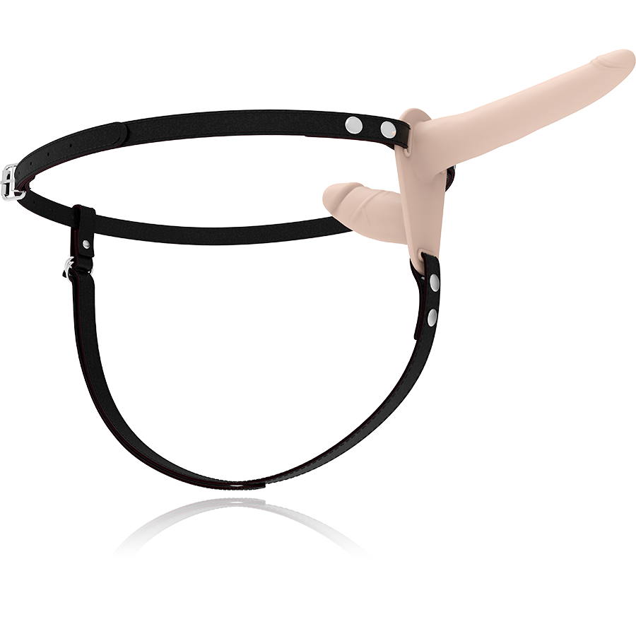 FETISH SUBMISSIVE HARNESS - DOUBLE PENETRATION FLESH - 4