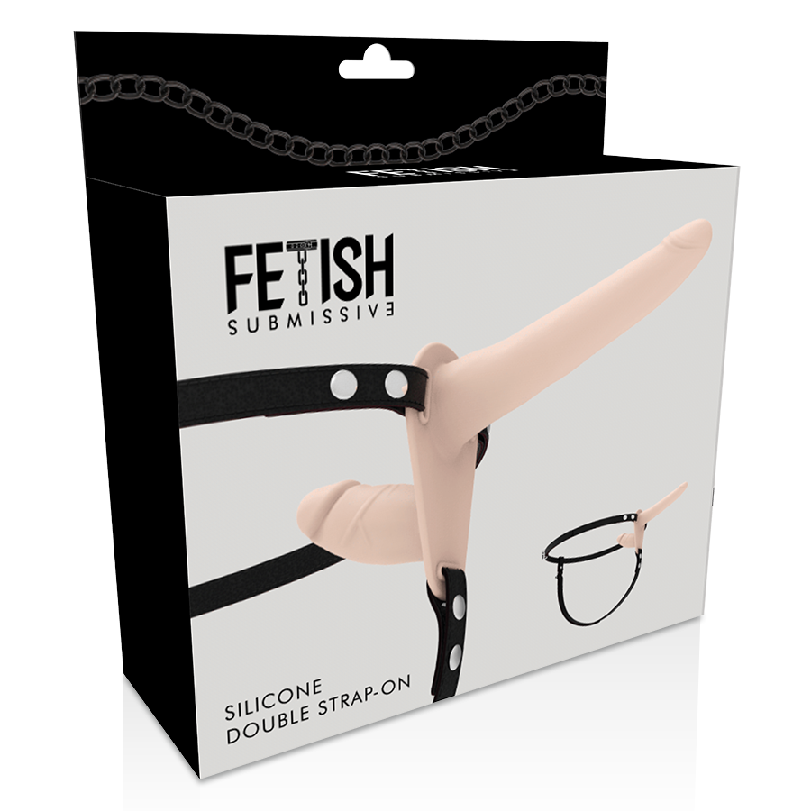 FETISH SUBMISSIVE HARNESS - DOUBLE PENETRATION FLESH - 5