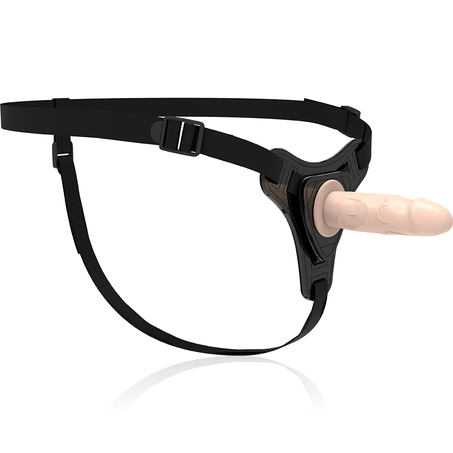 FETISH SUBMISSIVE HARNESS - FLESH REALISTIC SILICONE 12.5 CM - 2
