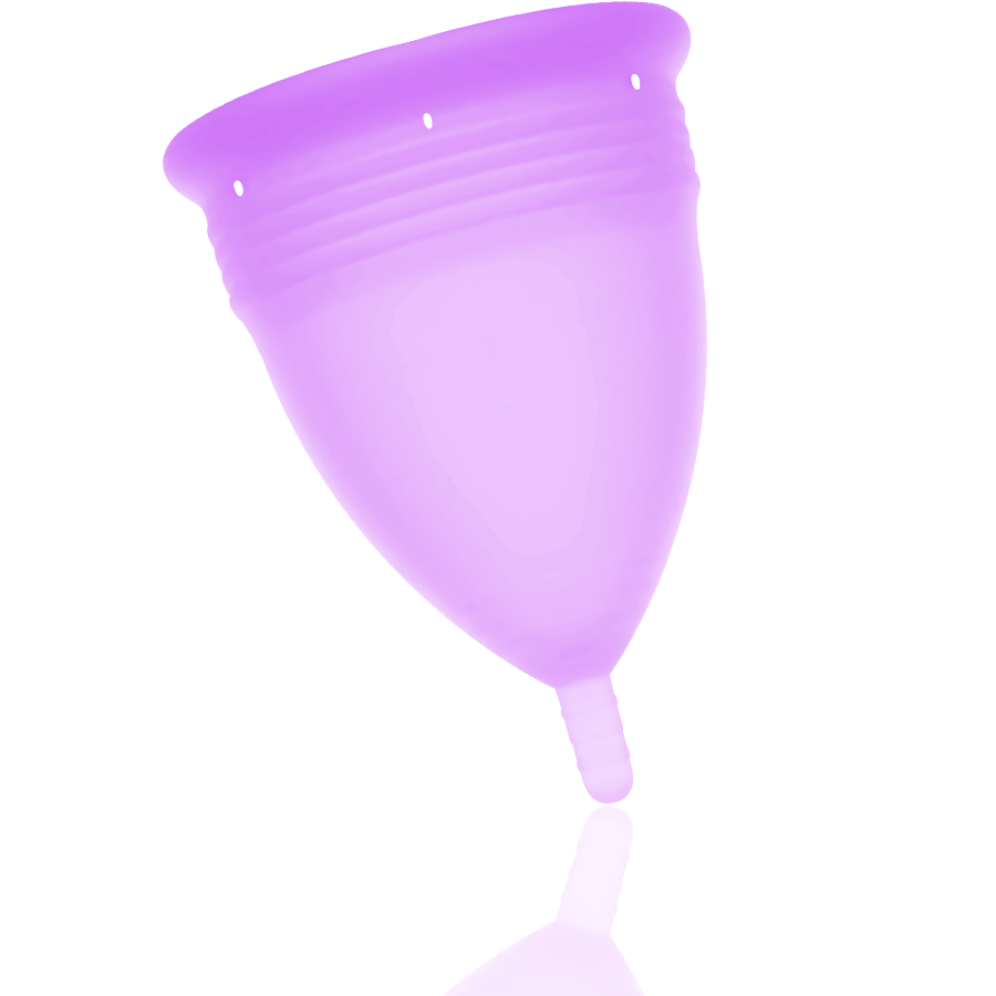 STERCUP - COUPE MENSTRUELLE EN SILICONE FDA VIOLET - TAILLE S