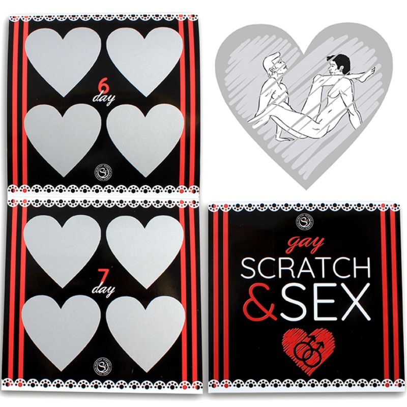 SECRETPLAY - SCRATCH & SEX GAY COUPLES GAME (ES/EN/FR/PT/DE) - 2