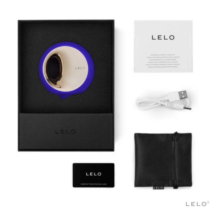 LELO - ORA 3 ORAL SEX STIMULATOR MIDNIGHT BLUE - 3