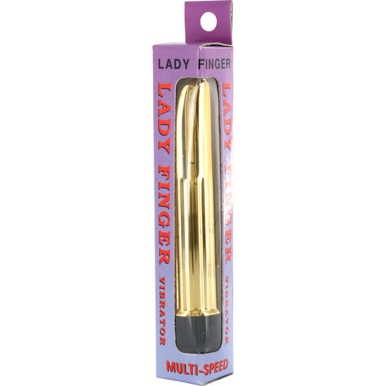 SEVEN CREATIONS - LADYFINGER MINIVIBRATOR GOLD - 2