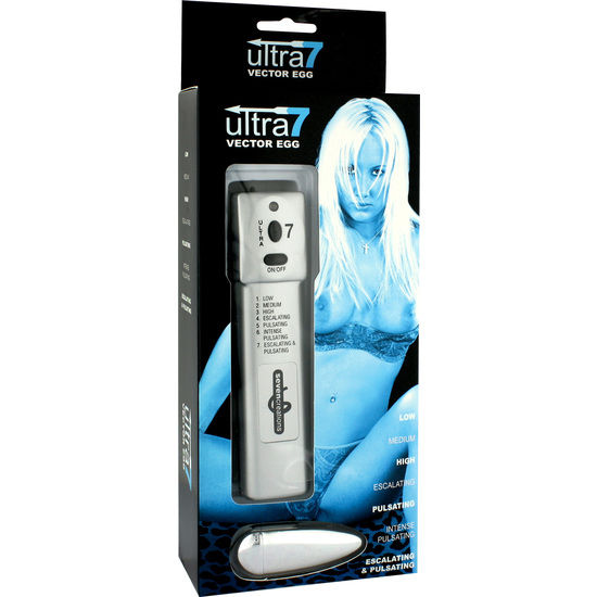 SEVEN CREATIONS - ULTRA 7 VECTOR VIBRATING EGG - 2