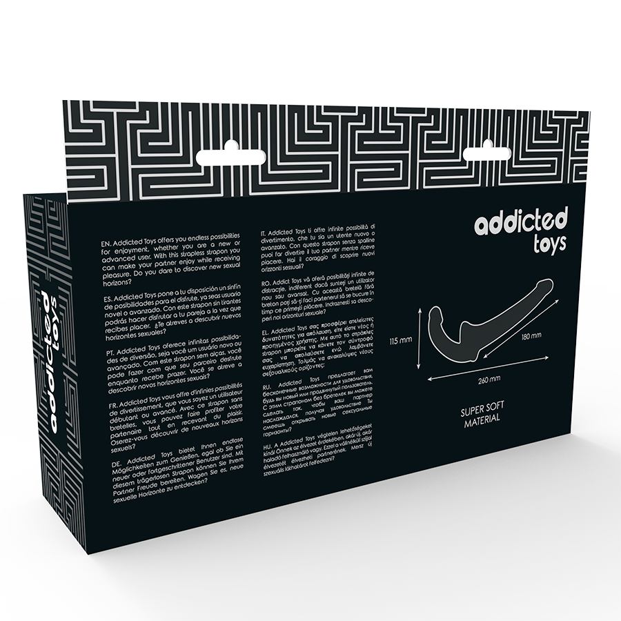 ADDICTED TOYS - DILDO WITH RNA S WITHOUT NATURAL SUPPORT - 5