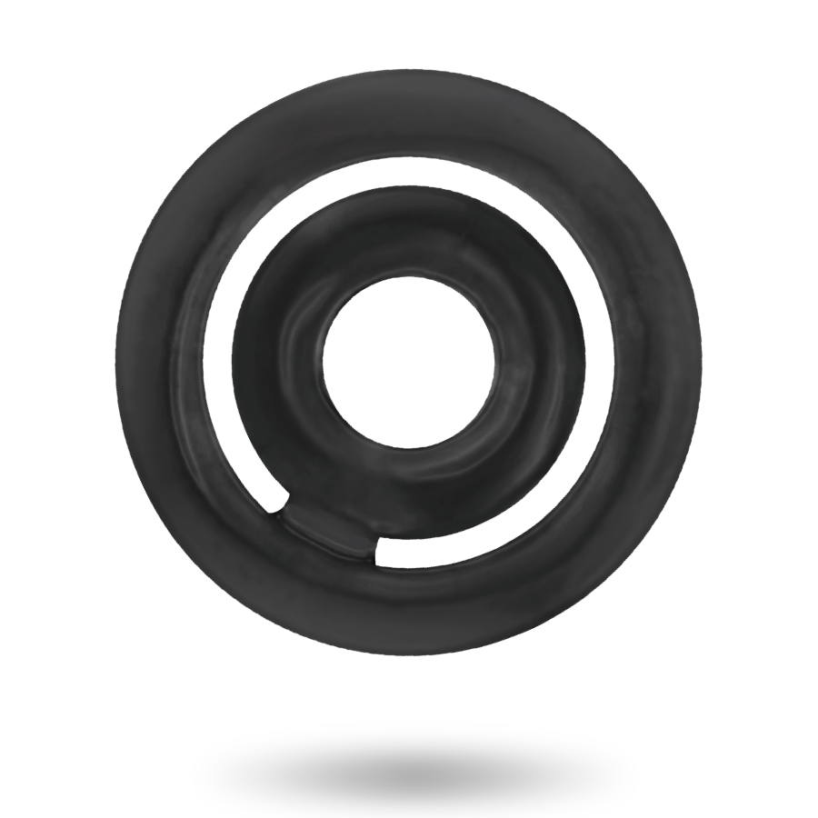 ADDICTED TOYS - POTENZ- C-RING PENIS BLACK - 1
