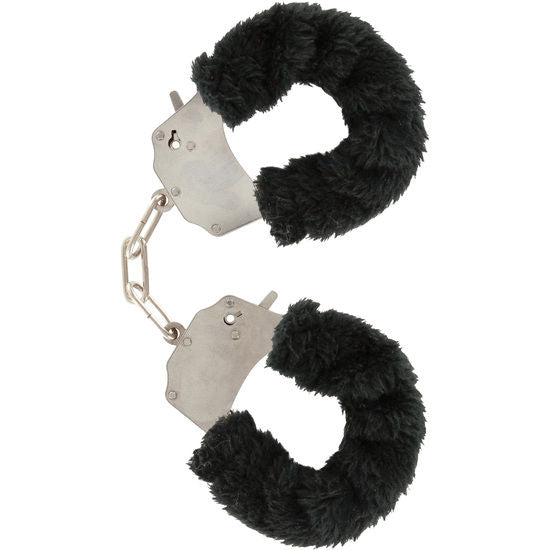 TOYJOY - FURRY FUN CUFFS BONDAGE BLACK - 2