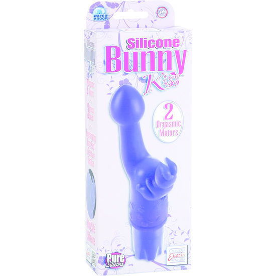 CALEXOTICS - KISS SILICONE BUNNY KISS PURPLE - 2
