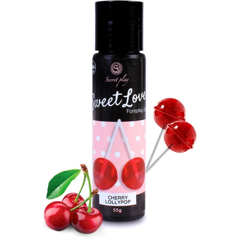 SECRETPLAY - SWEET LOVE CHERRY LOLLIPPERS GEL 60 ML
