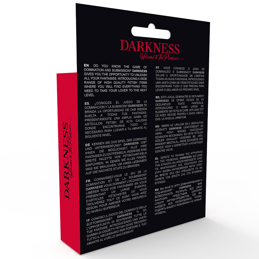 DARKNESS - HARNESS WITH HOLE ONE SIZE - 2