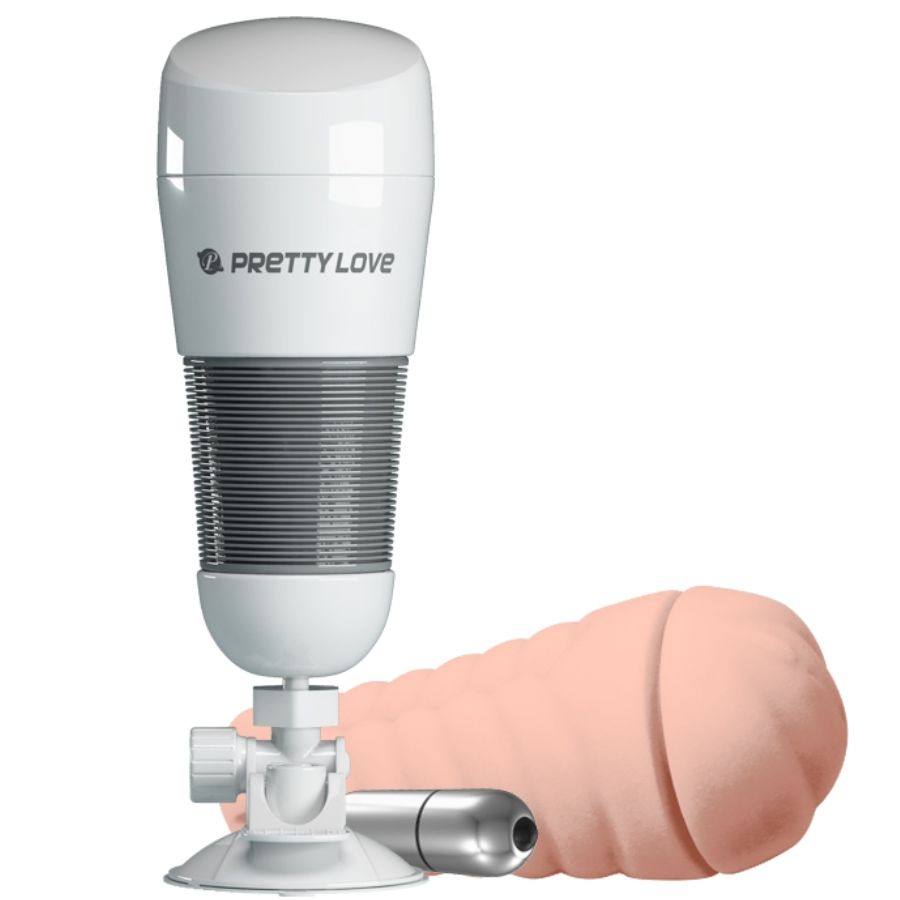 PRETTY LOVE - HEDY VAGINA MASTURBATOR WITH VIBRATION - 4