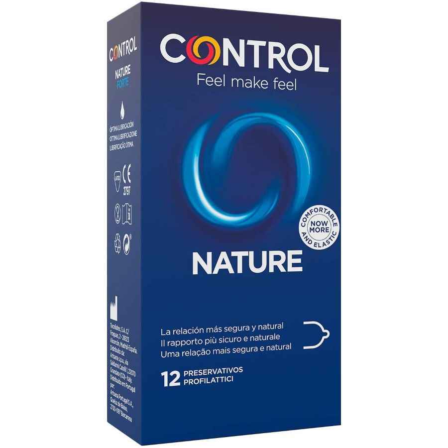 CONTROL - PRESERVATIVI ADAPTA NATURE 12 UNITÀ - Secretroomsexyshop