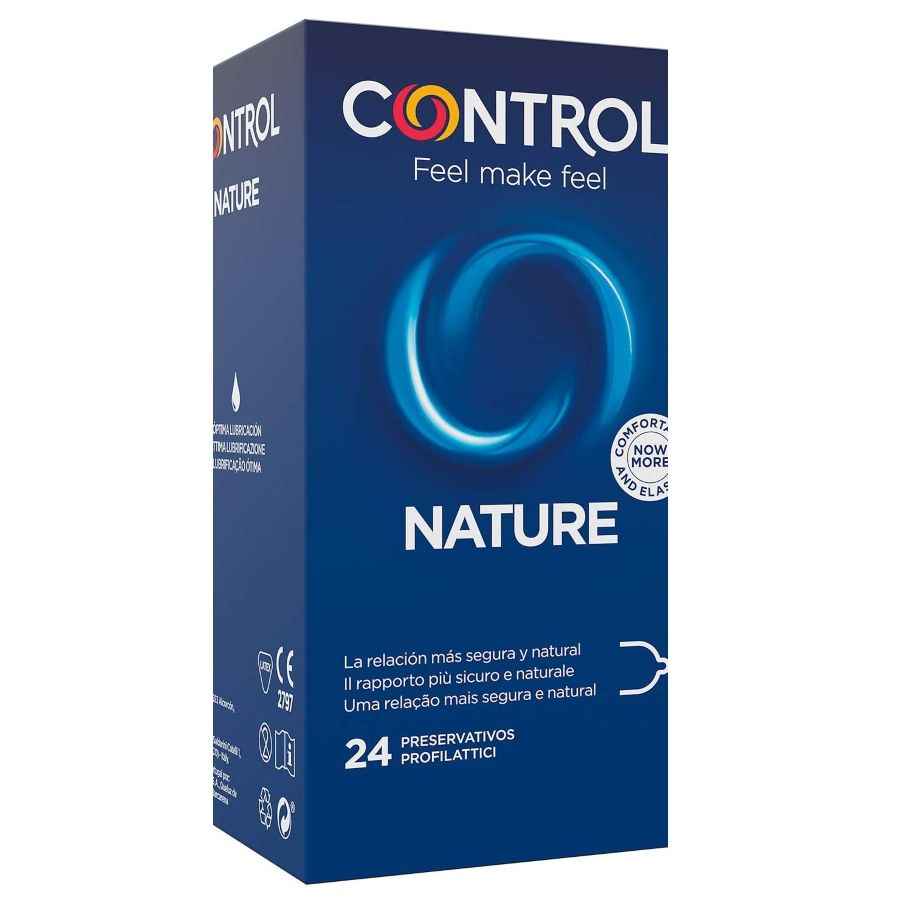 CONTROL - ADAPTA NATURE CONDOMS 24 UNITS - Secretroomsexyshop