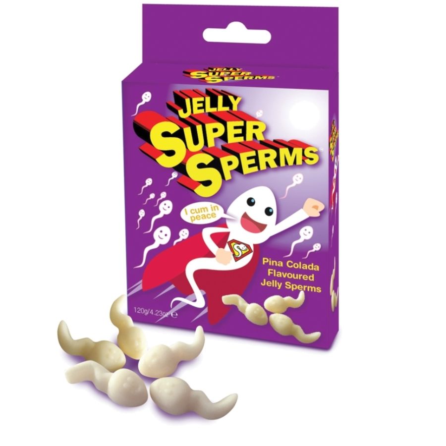 SPENCER & FLEETWOOD - JELLY SUPER SPERM GUMMIES FORM SPERM 120 GR - 3