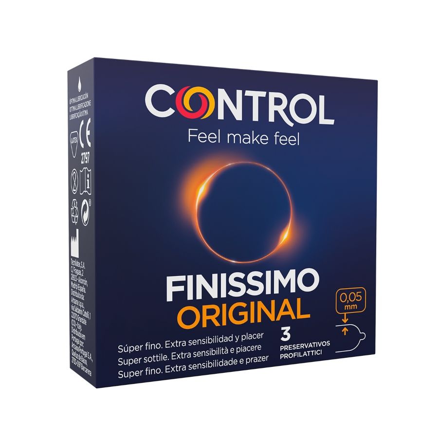 CONTROL - FINISSIMO CONDOMS 3 UNITS - 1