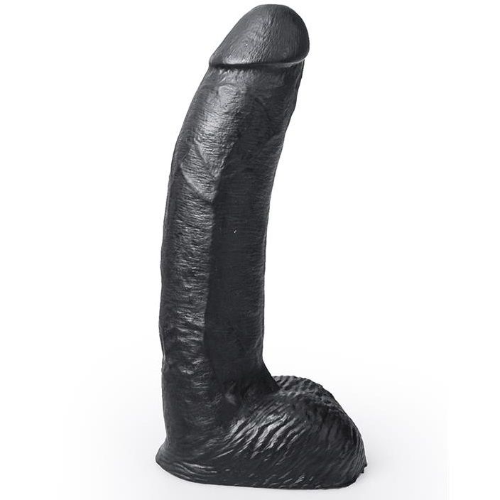 HUNG SYSTEM - REALISTIC DILDO BLACK COLOR GEORGE 22 CM - 1
