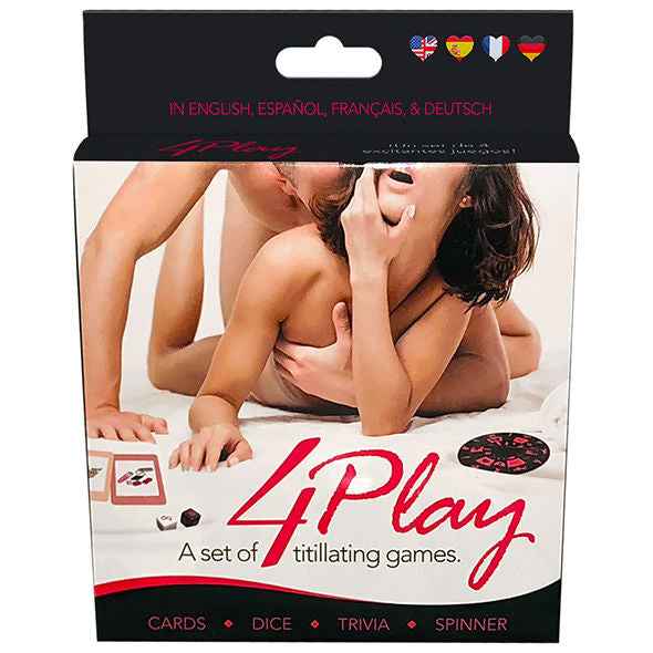 KHEPER GAMES - 4PLAY SET DE JUEGOS. - Secretroomsexyshop