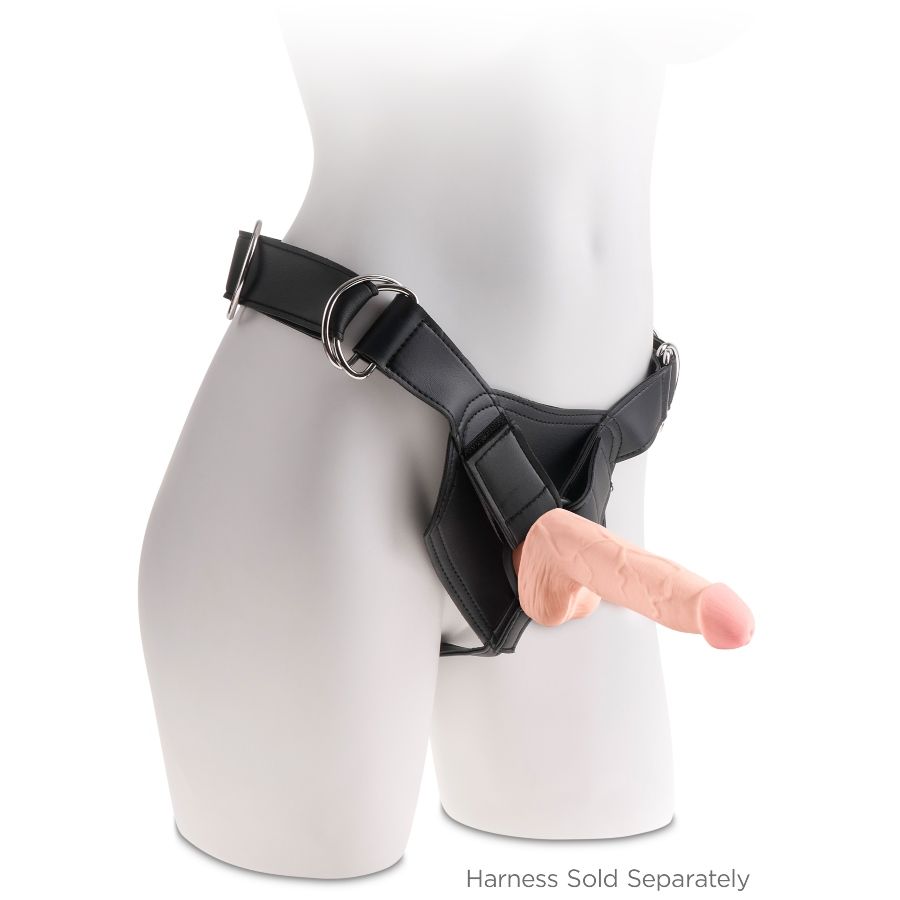 KING COCK - TRIPLE DENSIT DILDO 19 CM