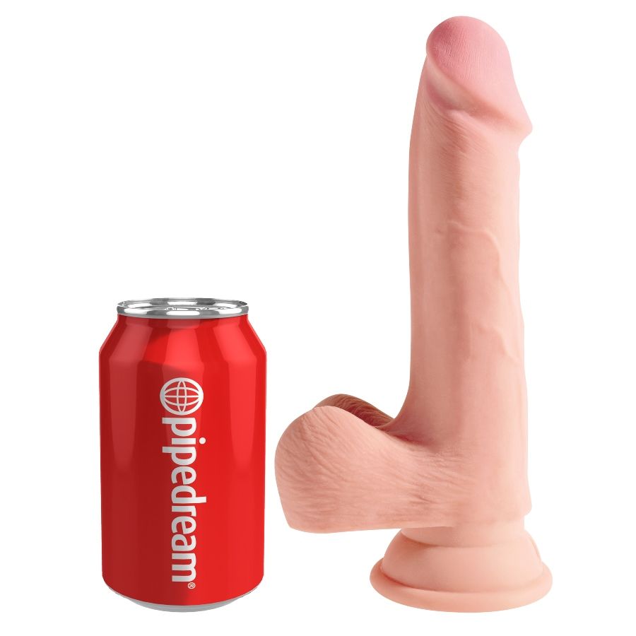 KING COCK - TRIPLE DENSIT DILDO 19 CM
