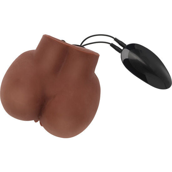 ACT - BIG ASS REALISTIC MASTURBATOR WITH BROWN VIBRATOR - 3