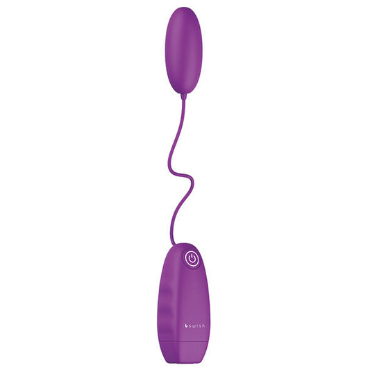 B SWISH - BNAUGHTY CLASSIC VIBRATING BULLET PURPLE - 1