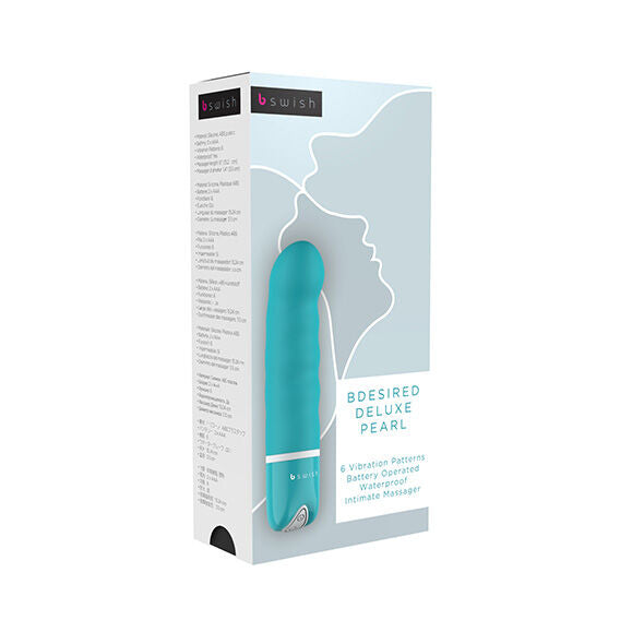 B SWISH - BDESIRED DELUXE PEARL VIBRATOR JADE - 4