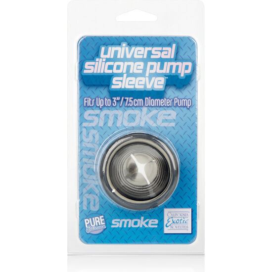 CALEXOTICS - UNIVERSAL SILICONE PUMP SLEEVE BLACK - 2