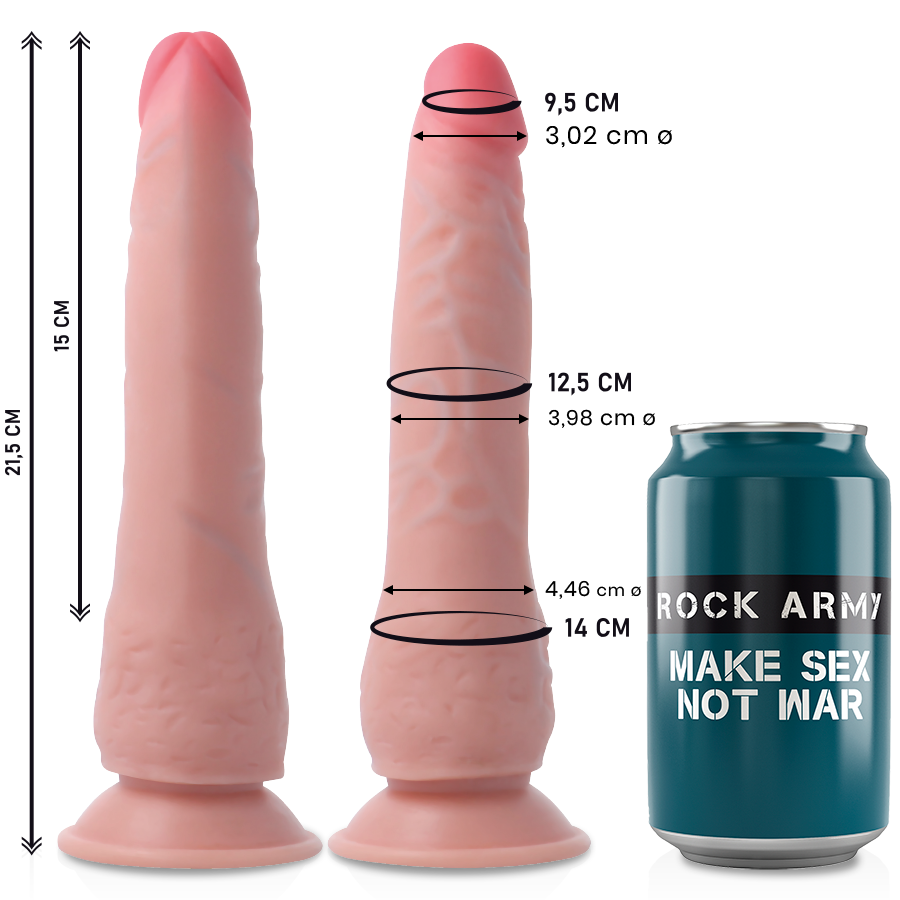 ROCKARMY - DUAL DENSITY CRUSADER 21.5 CM -O- 4.46 CM - 2