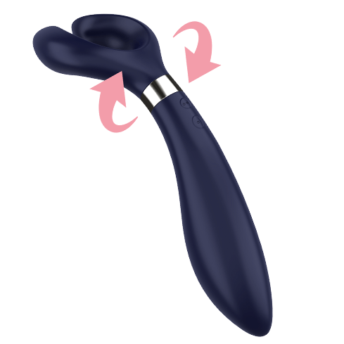 SATISFYER - ENDLESS FUN MULTI VIBRATOR 3 BLACK - BLUE - 3